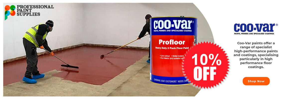 10% Off Coo-Vars range of professional paints!