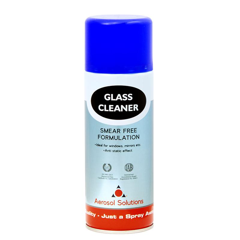 Premium Smear Free Glass Cleaner (12x 400ml Cans)