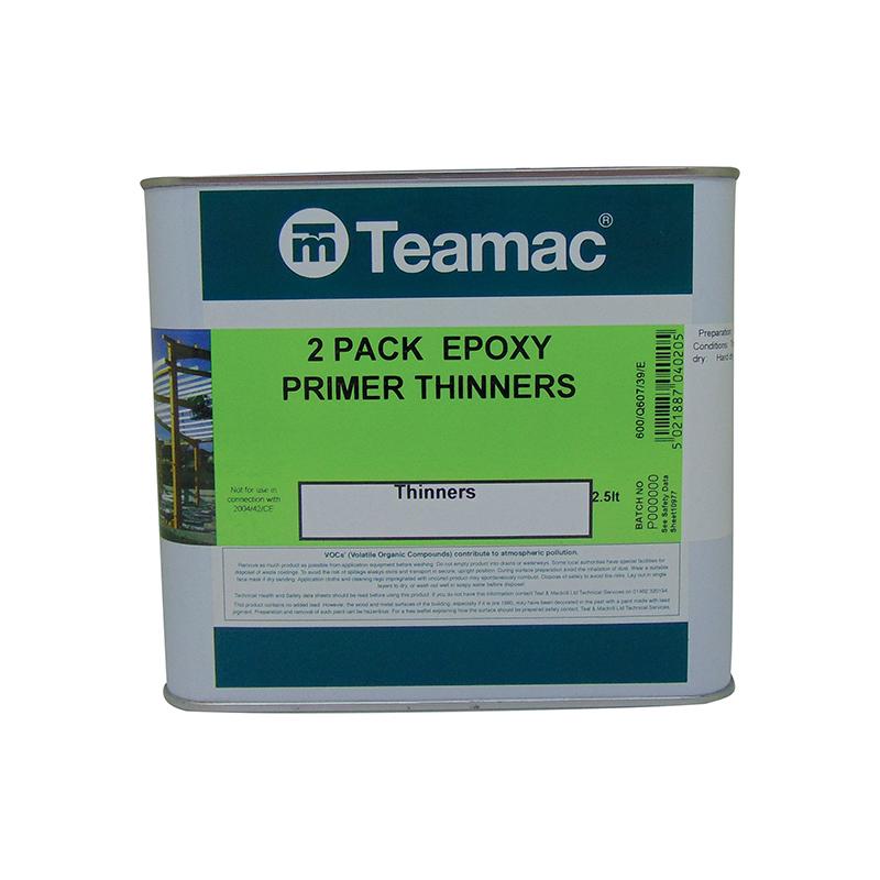 Teamac 2 Pack Zinc Phosphate Thinners EVT-455 2.5 Litres