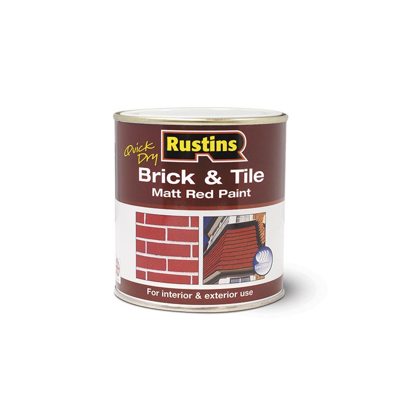 Rustins Brick & Tile Matt Red Paint