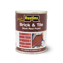 Rustins Brick & Tile Matt Red Paint
