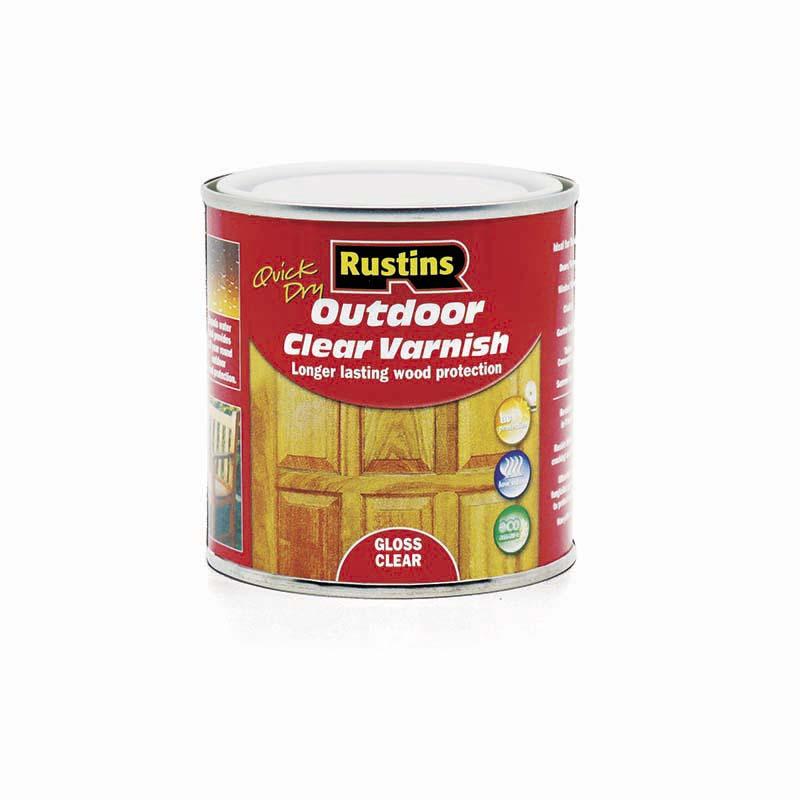Rustins Quick Dry Outdoor Clear Varnish