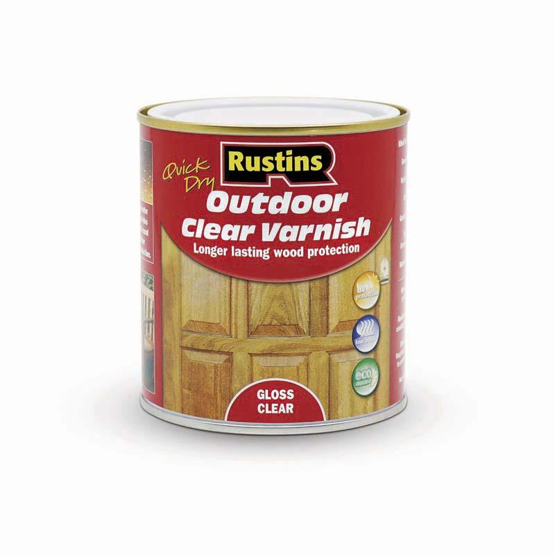 Rustins Quick Dry Outdoor Clear Varnish