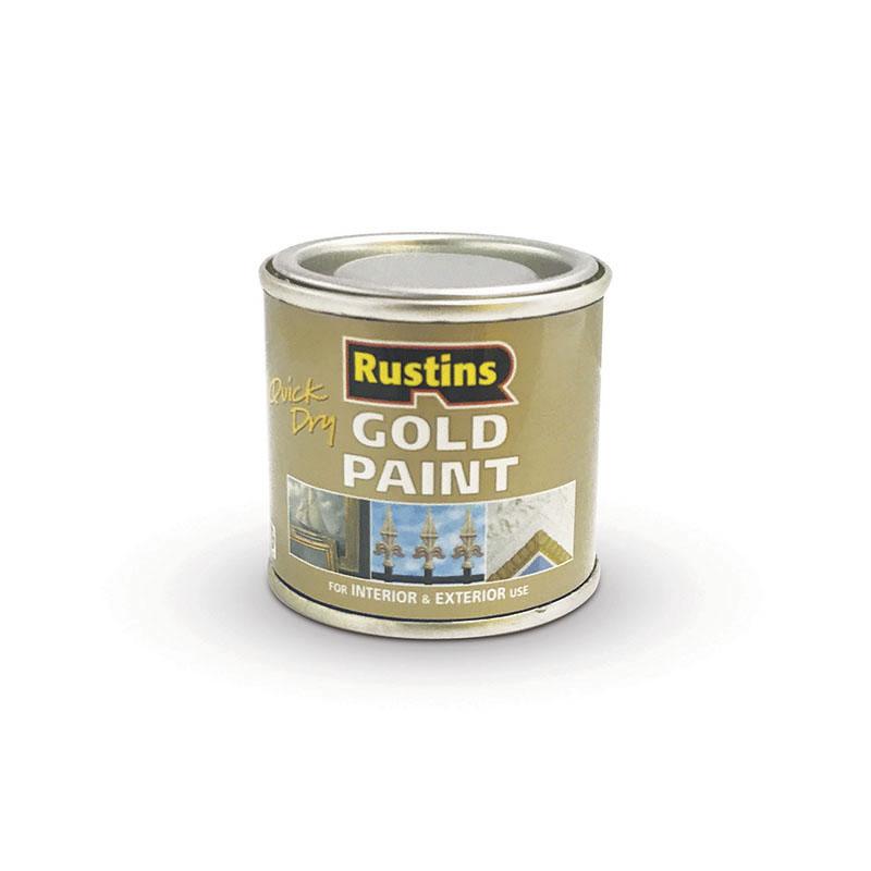 Rustins Quick Dry Gold Paint