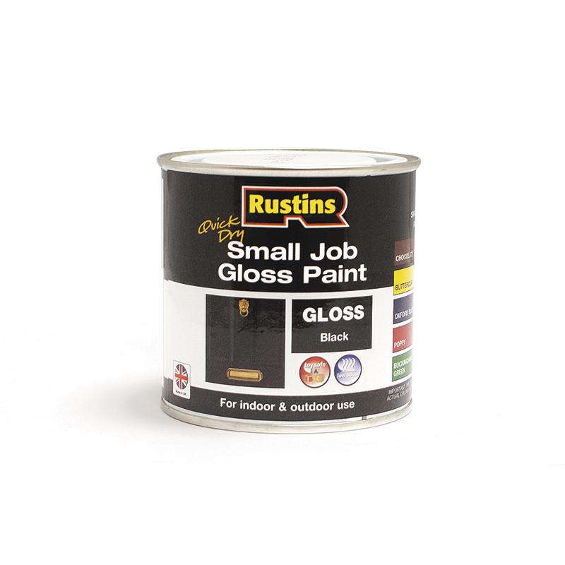 Rustins Quick Dry Small Job Paint - 3 x 250ml