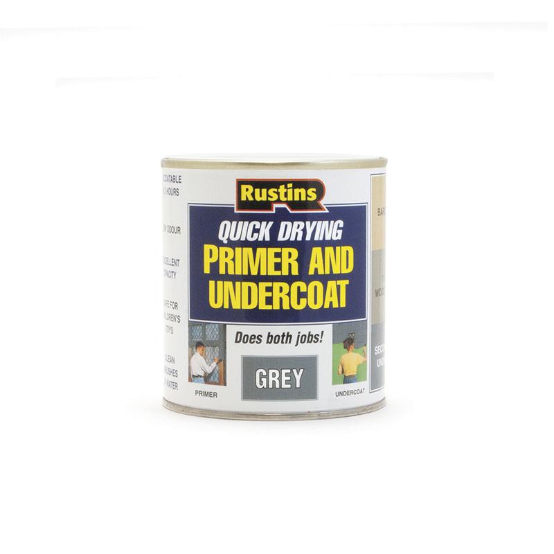 Rustins Quick Dry Primer & Undercoat - Grey