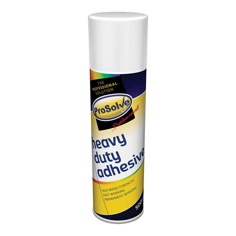 Prosolve Heavy Duty Adhesive Spray - 12 x 500ml