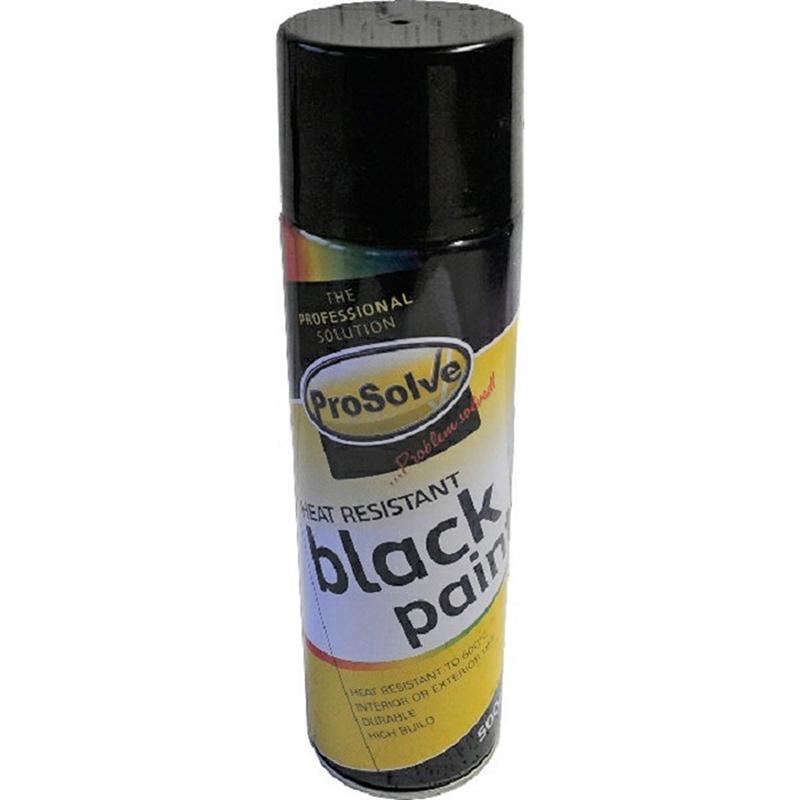 Prosolve Heat Resistant Spray Paint - 12 x 500ml