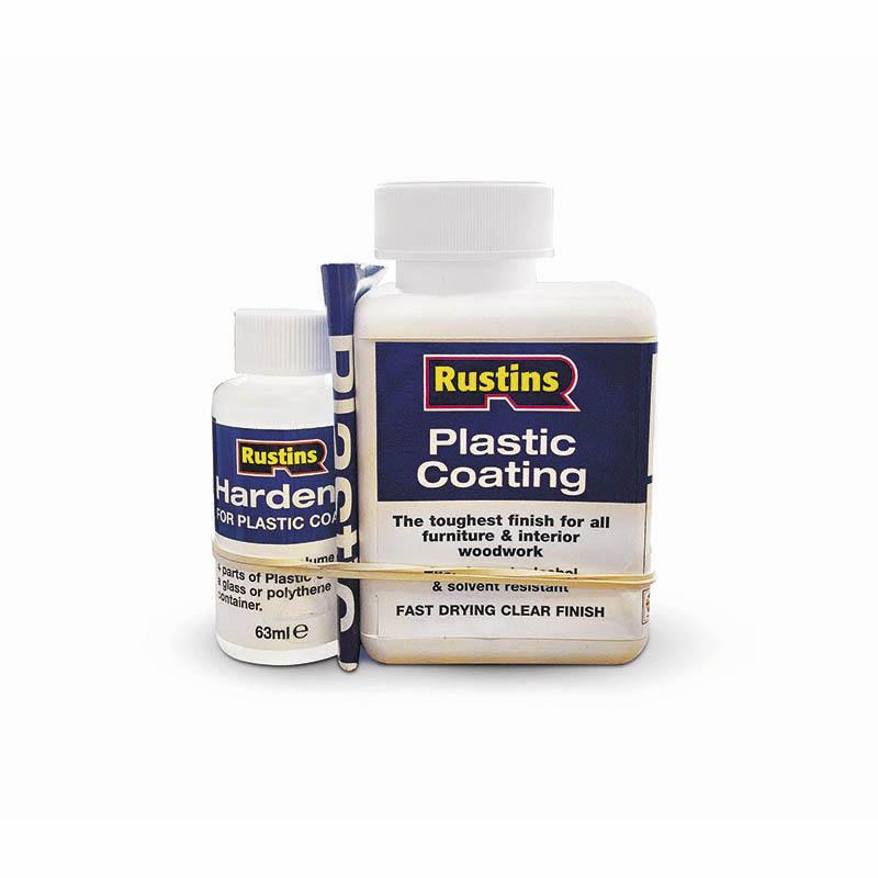 Rustins Plastic Coating & Hardener Gloss