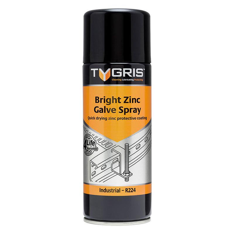 TYGRIS Bright Zinc Galve Spray -Box of 12