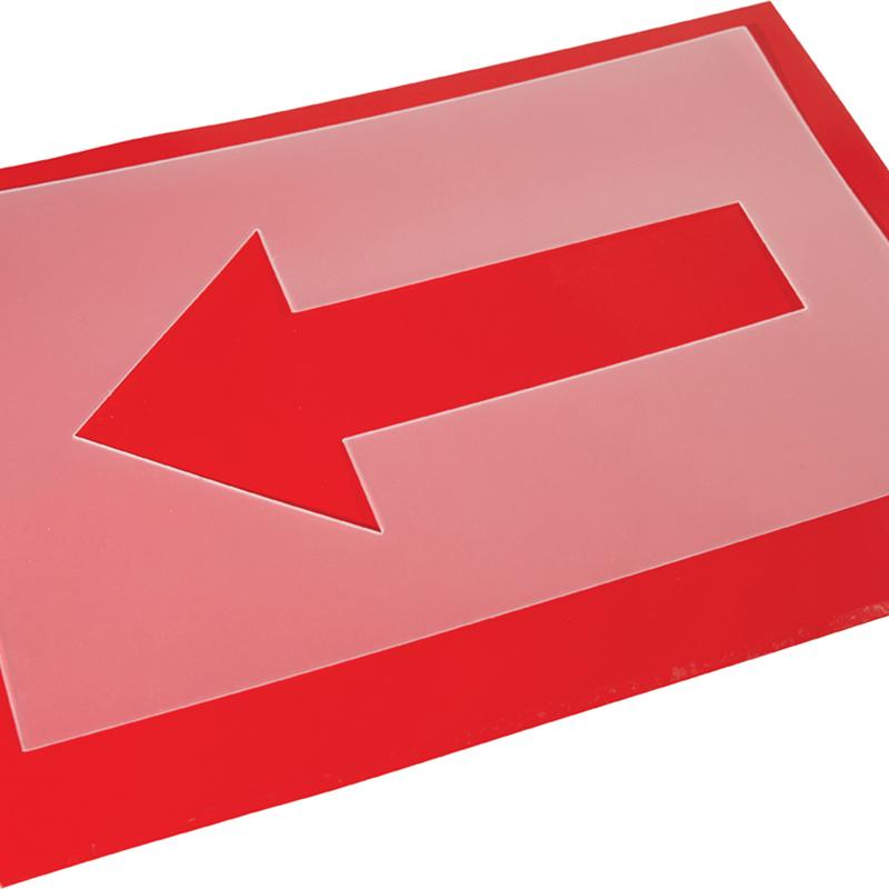12" Straight Arrow Stencil
