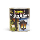 Rustins Quick Dry Satin Black