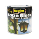 Rustins Quick Dry Satin Black