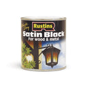 Rustins Quick Dry Satin Black