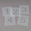 2" Stencil Kit 0-9