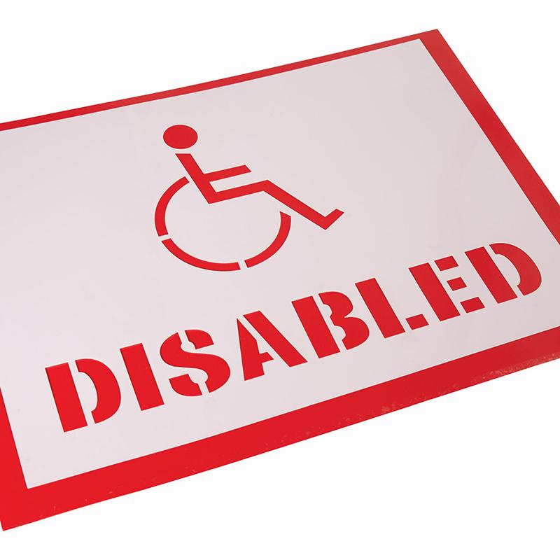 Disable Stencil - 12"