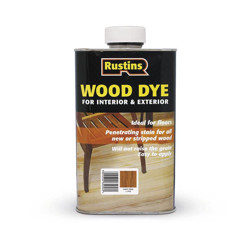 Rustins Wood Dye (Solvent Based)
