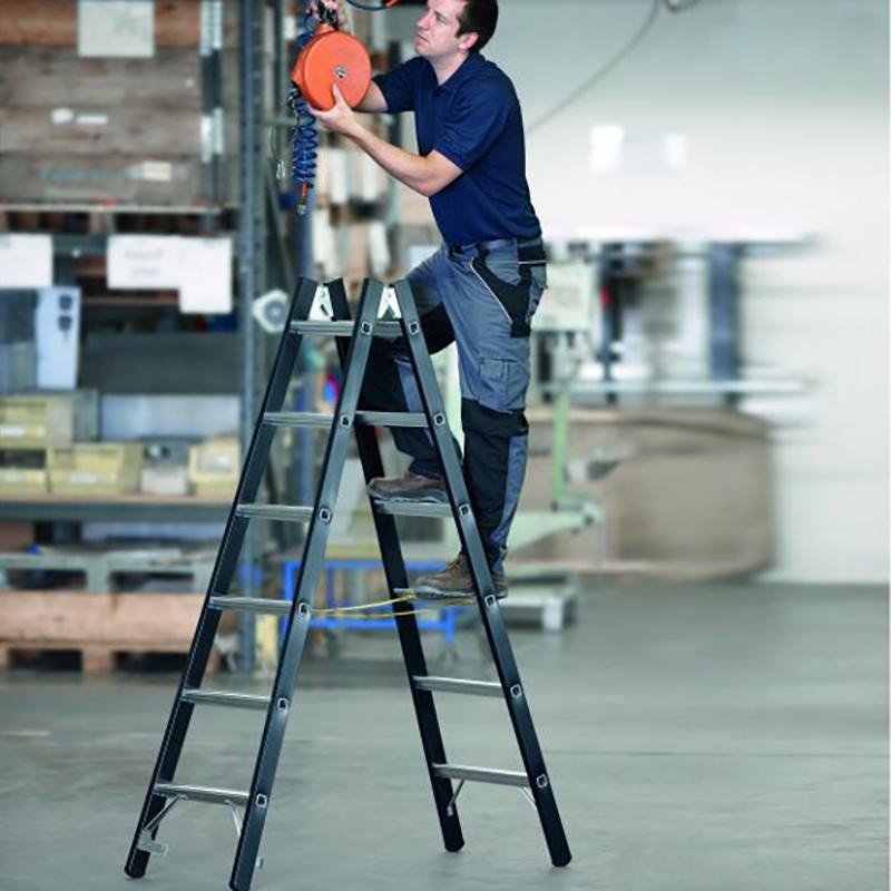 Zarges Megastep B Heavy-Duty Double-Sided Stepladder