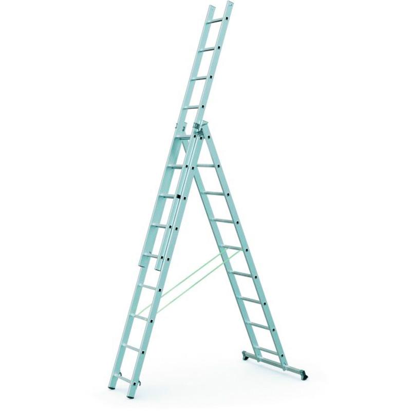 Zarges Light Trade Combination Ladder, 3-Part