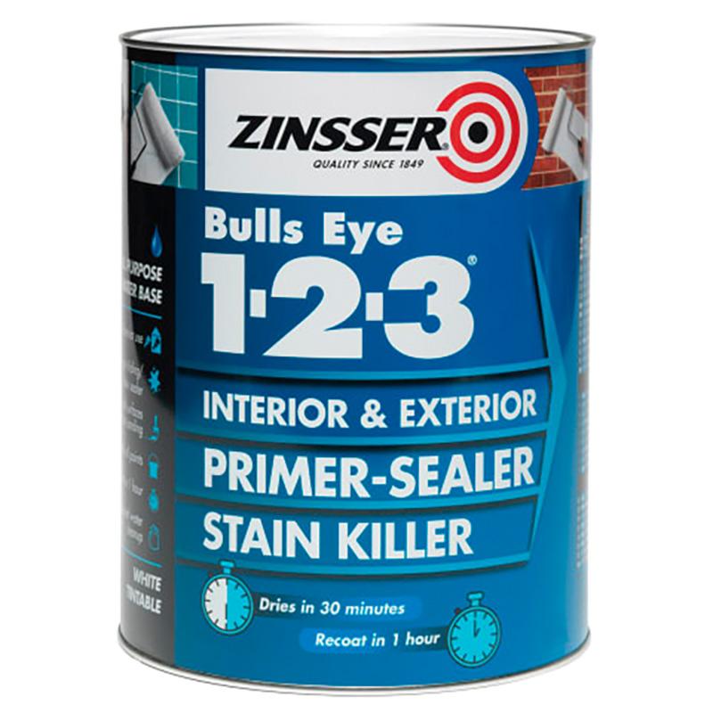 Zinsser Bulls Eye 1-2-3 Primer & Sealer Paint