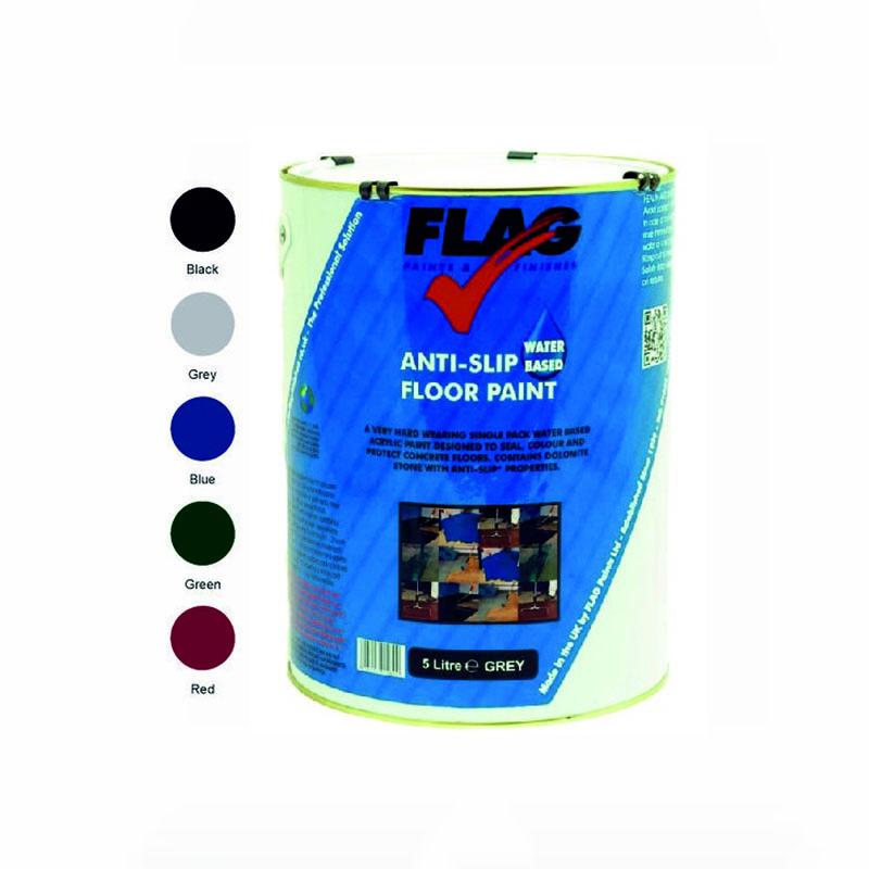 Flag Anti Slip Water Based Floor Paint 5L
