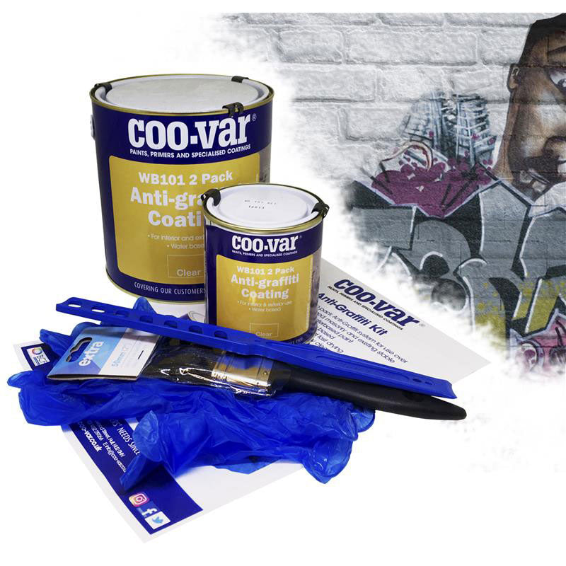 Coo-Var Water Based Anti-Graffiti Coating - Complete Kit