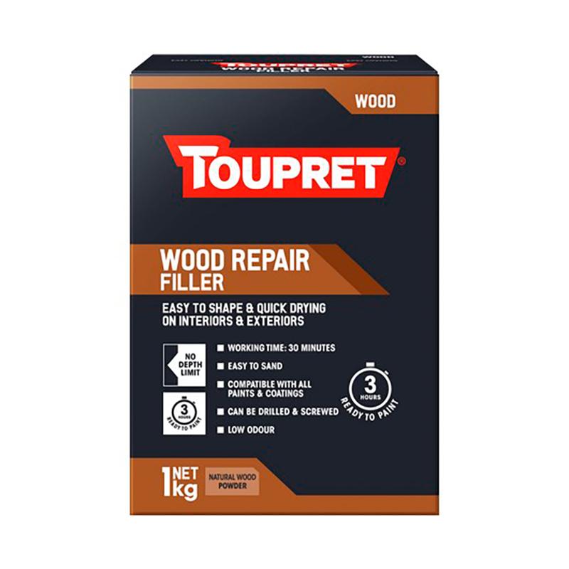 Toupret Fast Drying Wood Repair - 1kg